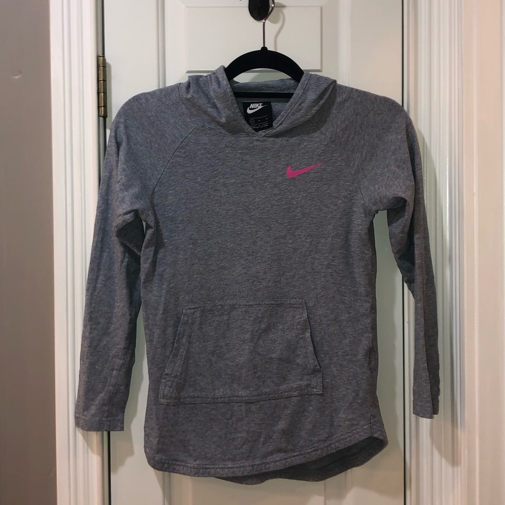 Nike girls grey long sleeve